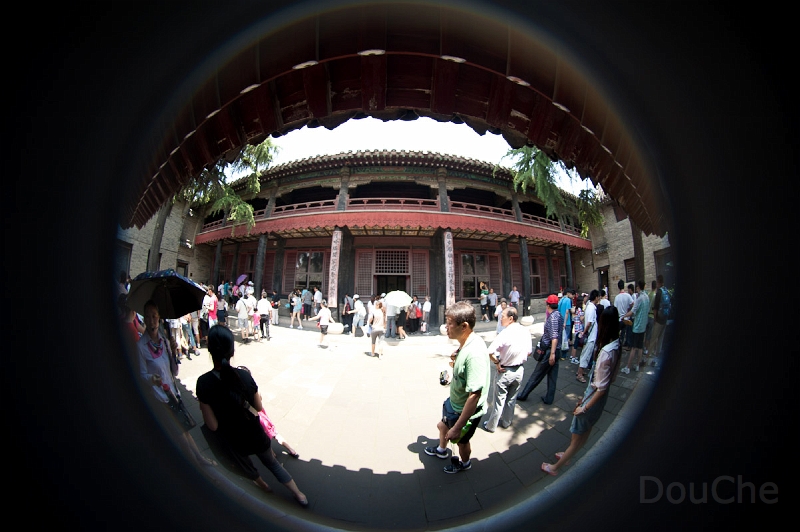 DSC_4928.jpg - Building a little too close to each other, requiring a fisheye view to get it all on ...