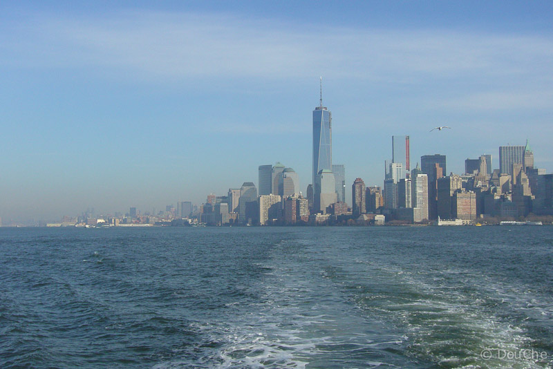 Manhattan from the ferry