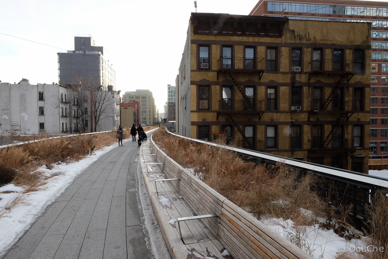 The high line - previous subway turned into park
