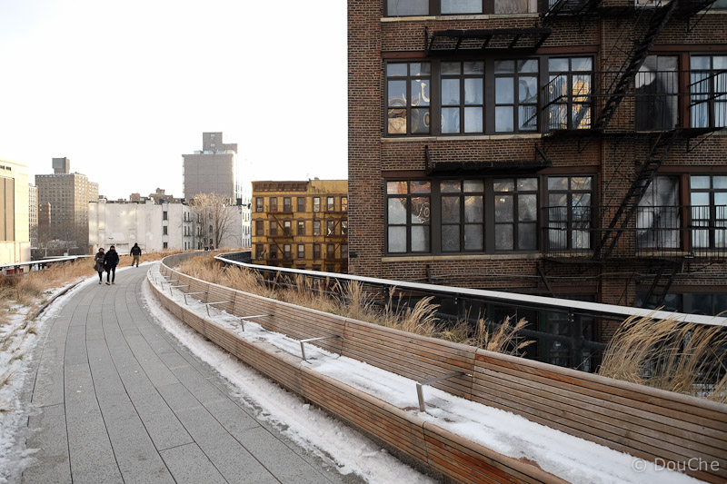 The high line - previous subway turned into park